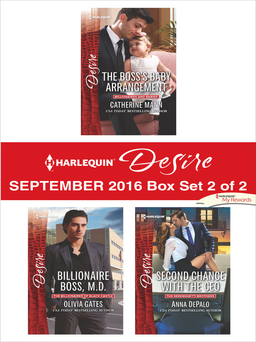 Title details for Harlequin Desire September 2016, Box Set 2 of 2 by Catherine Mann - Available